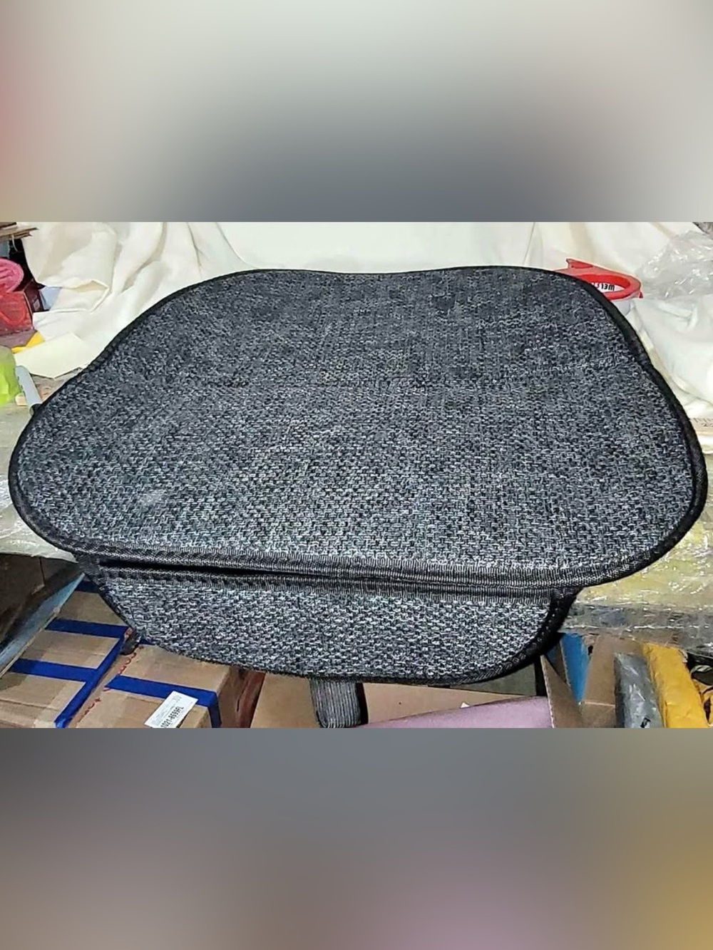 Gray Woven Vehicle Seat Cover for Car Seat Protection